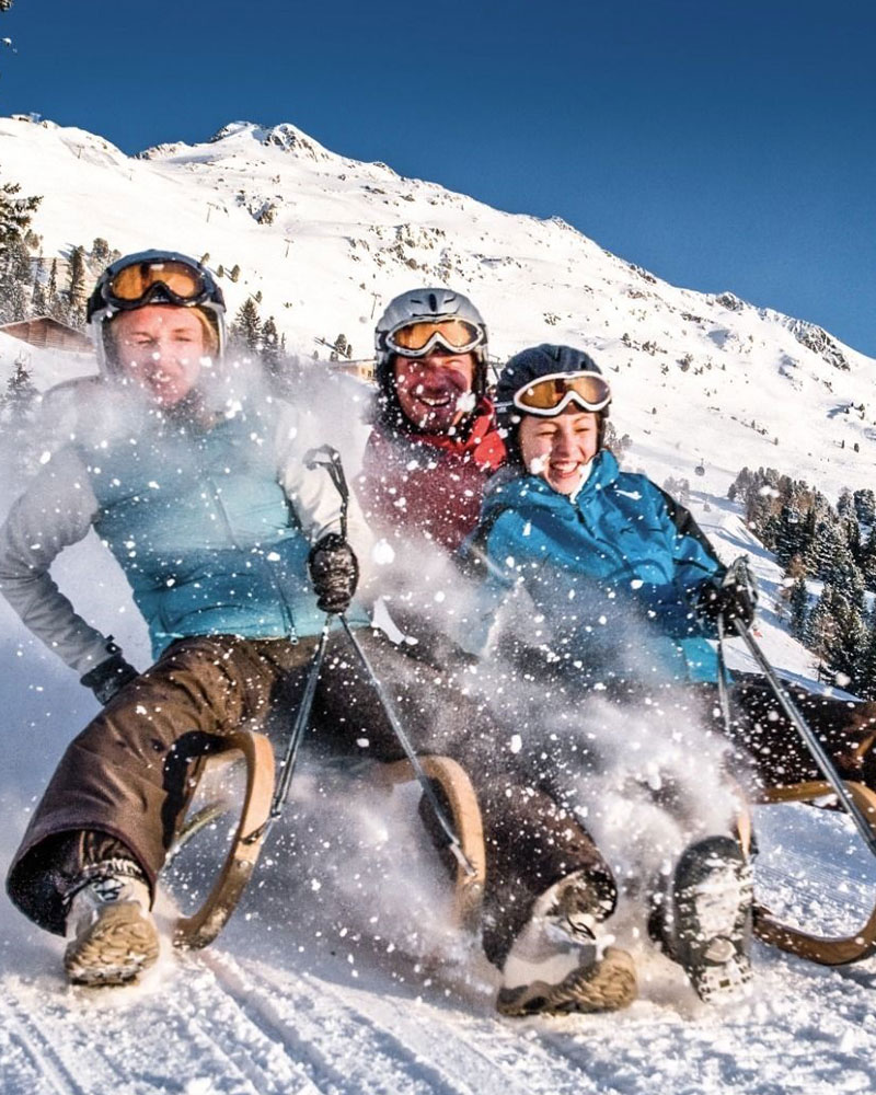 Rodeln im Pitztal