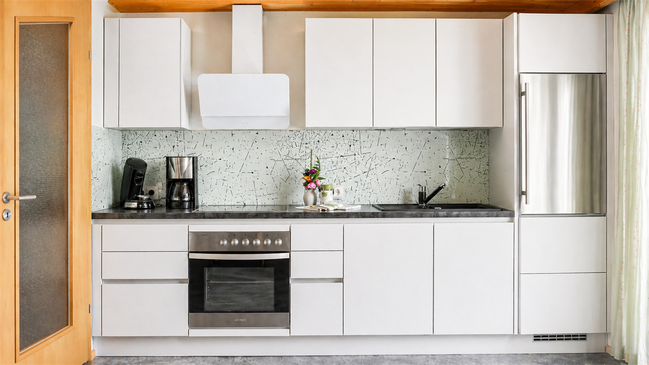 Küche der Ferienwohnung Gundolf-Astner